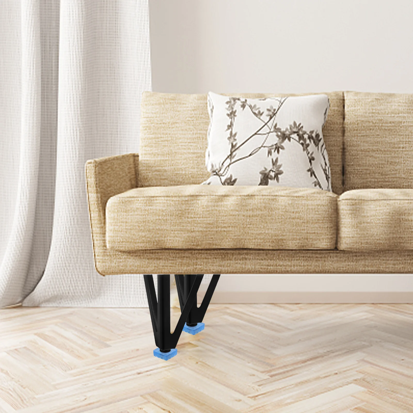 30 قطعة المضادة للانزلاق كرسي قدم قبعات مقاومة للاهتراء الطابق واقية حصيرة لبلاط الخشب الصلب صفح الأرضيات الخشبية الأثاث الساق #2