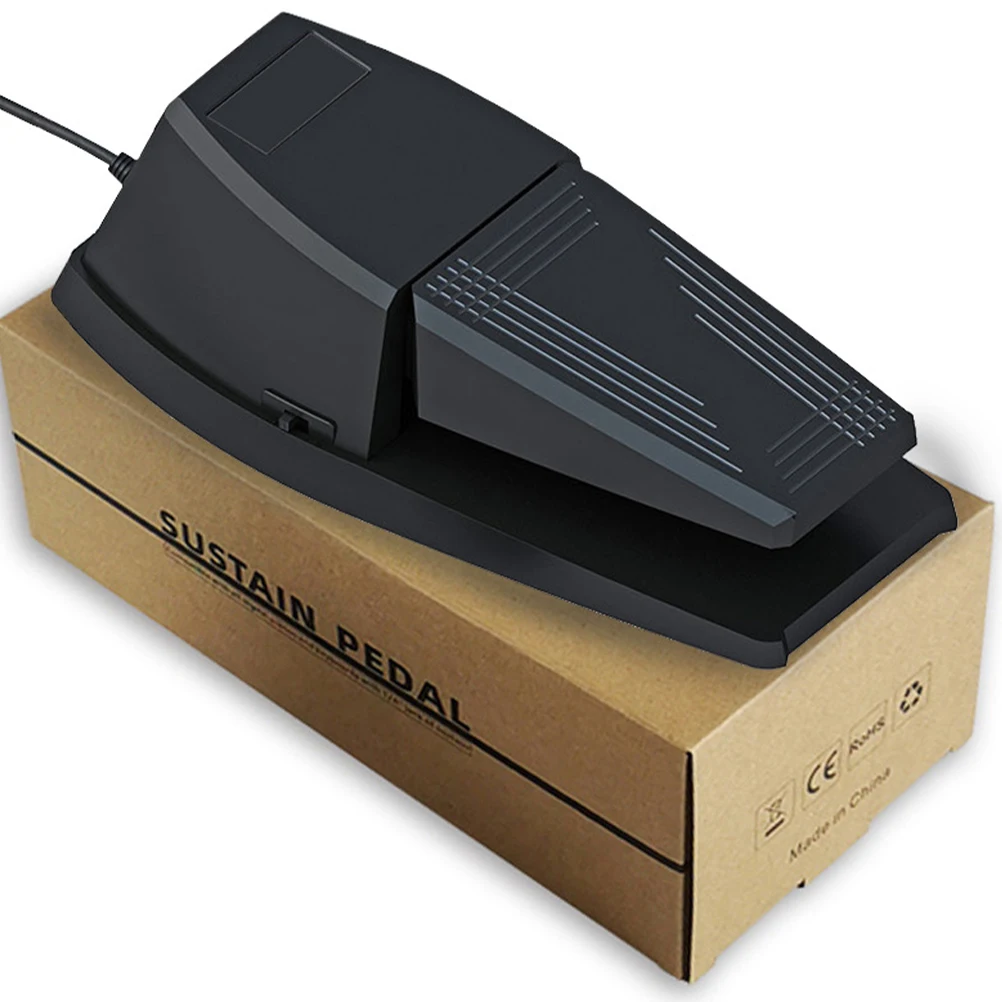 

Sturdy Widened Sustain Pedal For Piano Electric Keyboard Nonslip Durable Damper Footswitch Professional Digital Piano Accessory