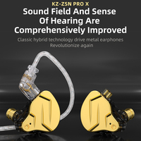 KZ ZSN PRO X high-quality coil iron combined with high grade HIFI sound quality in ear wired headphones