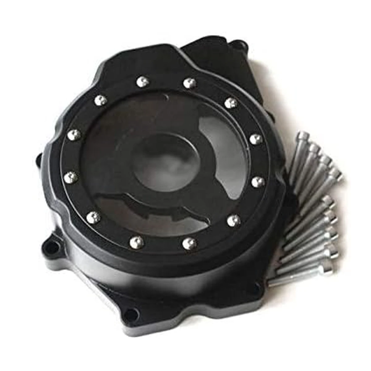For Yamaha YZF R6 YZFR6 YZF-R6 2006-2014 Left Crankcase Engine Stator Crankcase Cover See Through