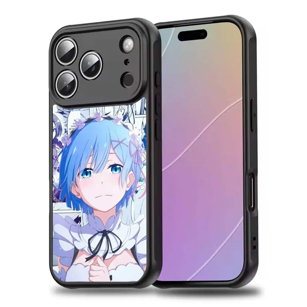 R-Rem R-Re Anime Zero Phone Case For iPhone 17,16,15,14,13,12,11,Pro,Max,Plus,Mini,SE4,E Magnetic Magsafe Wireless Charging