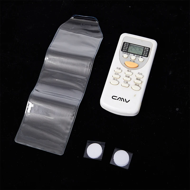 New PVC Transparent Universal Remote Control Cover Dust-proof Convenient Case Air Condition/TV Remote Control Protective Sheath