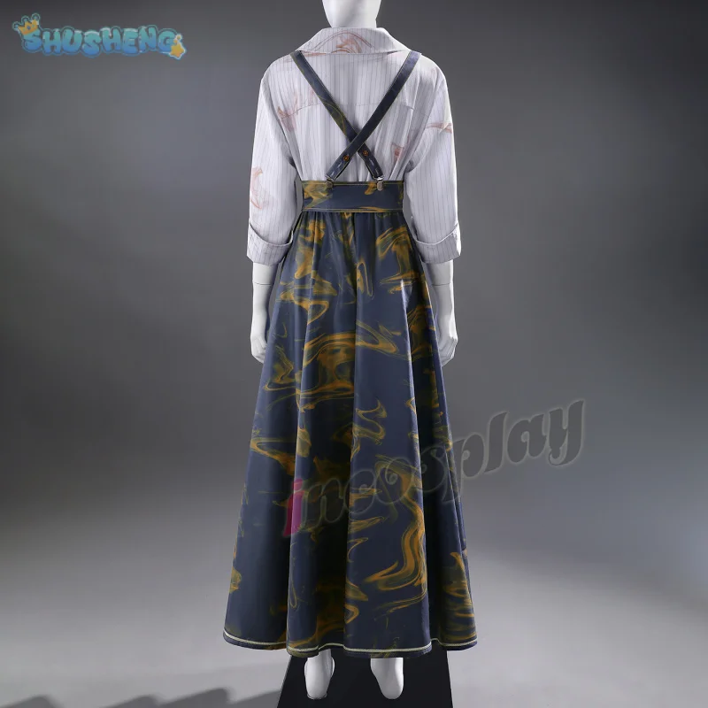 Clair Obscur: Expedition 33 Claire Cospaly disfraz camisa falda con tirantes cubierta de cintura Halloween carnaval nuevo estilo hombres mujeres traje