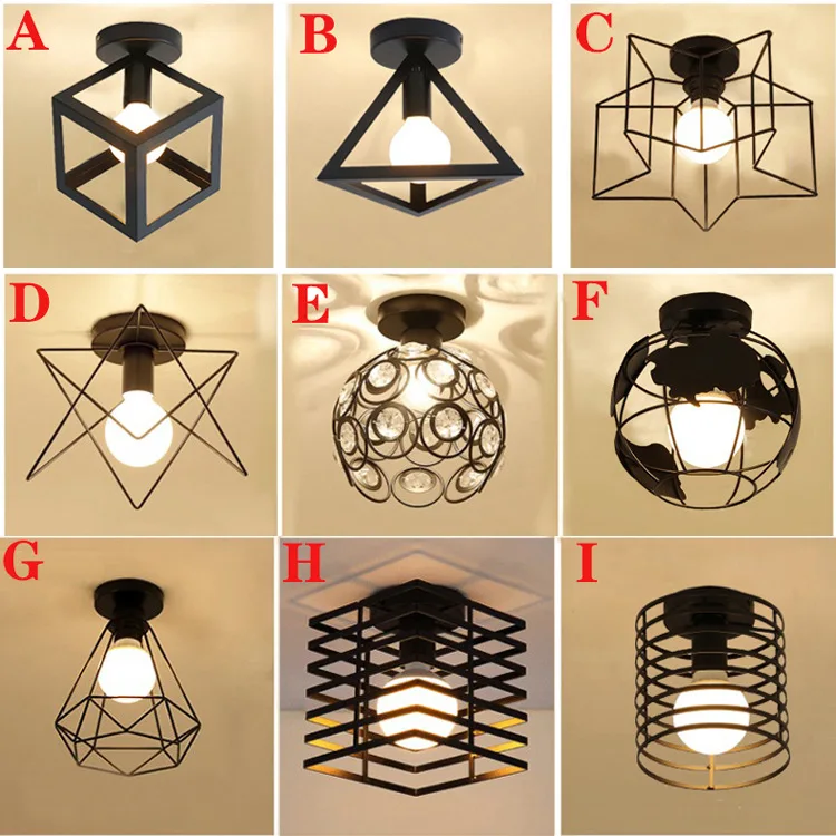 

Потолочная лампа в скандинавском стиле, Светильники для коридора, прихожей, подвесные светильники для балкона и спальни, современные и простые железные подвесные светильники