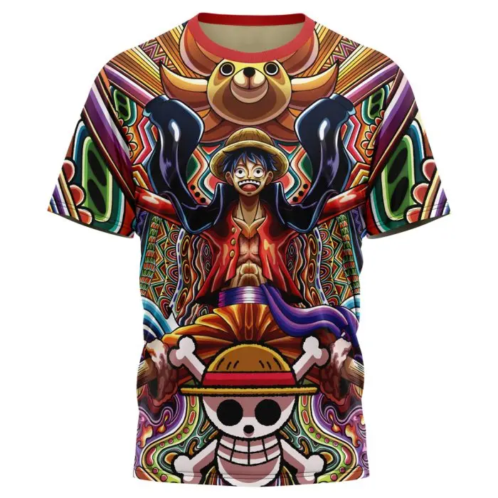 

Новая футболка One Piece Luffy Thousand Sunny 2026 года, мужская, в стиле Y2K, оверсайз, повседневный топ, подходит для ежедневной носки и тренировок, Moto