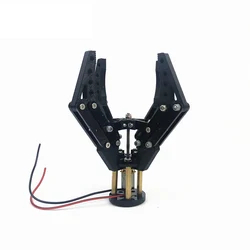 Pince de moteur N20 d'impression 3D, griffe mécanique acrylique, 6V, 300 pince robotique pliable pour bras de robot Ardu37, kit de bricolage programmable