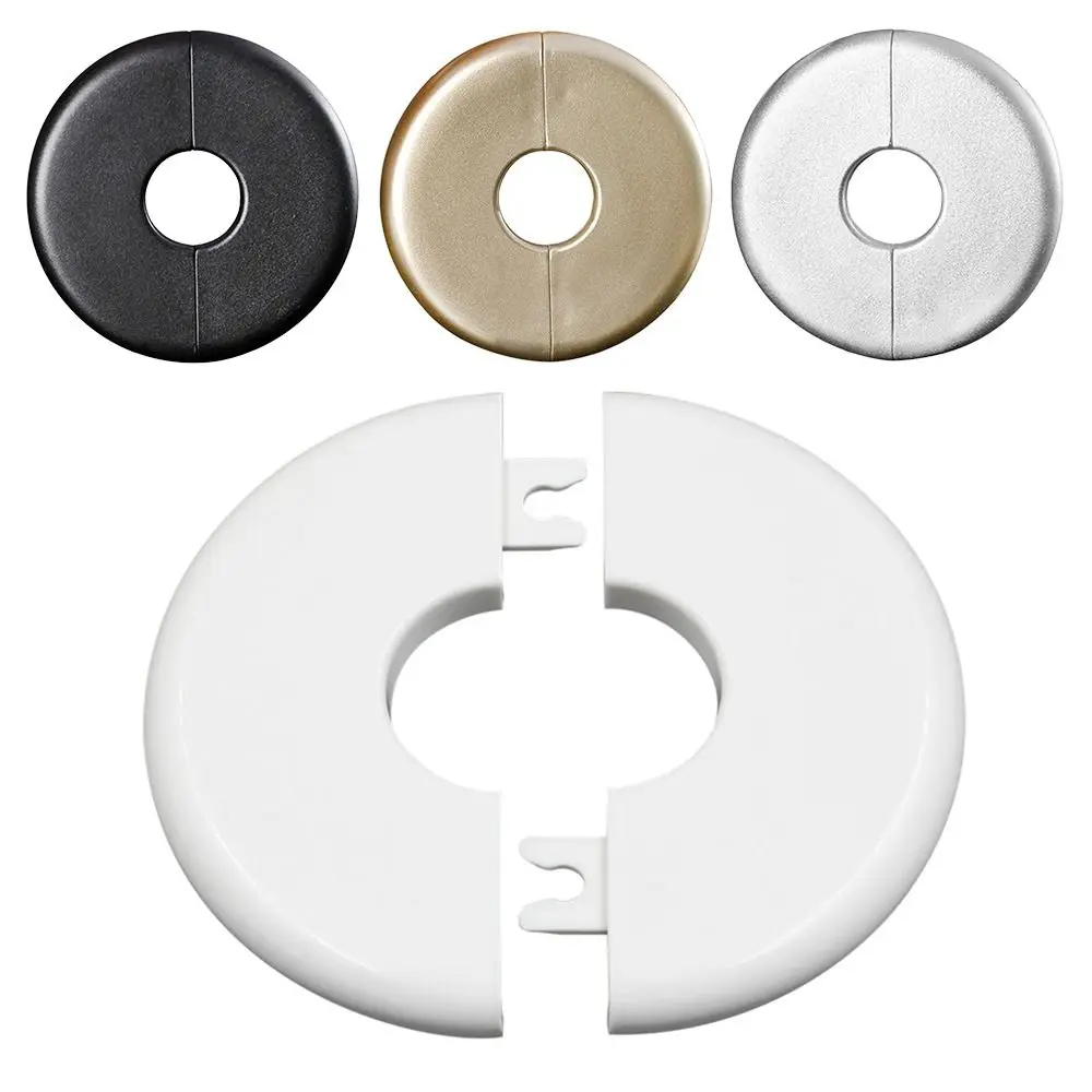1Pcs Self-Adhesive Faucet Air Conditioning Pipe Decorative Cover ABS Water Pipe Wall Covers Bathroom Kitchen Accessories
