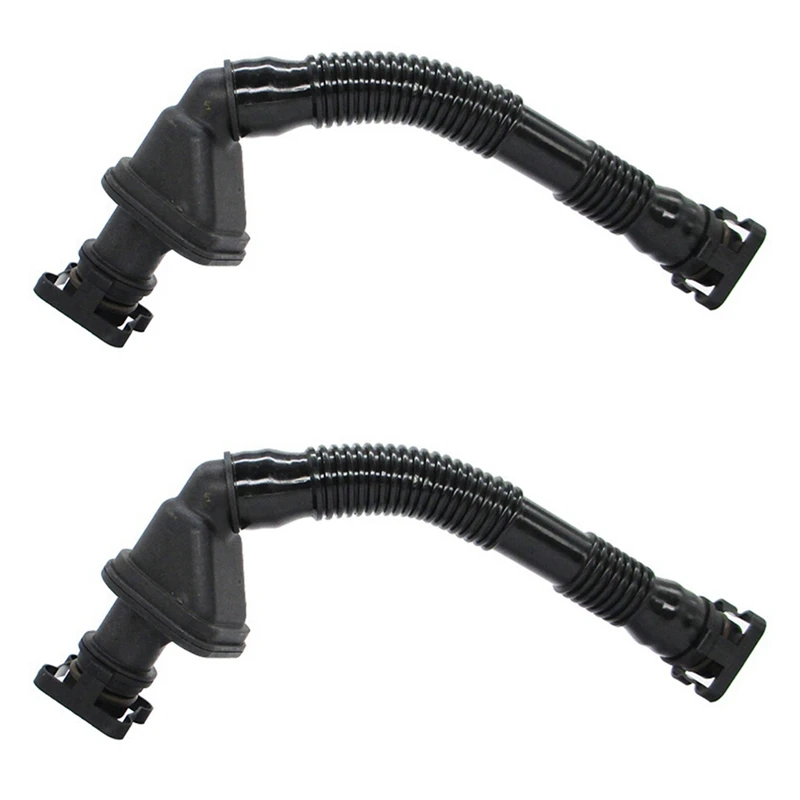 2X Crankcase Vent Hose 11157553949,11 15 7 553 949 For BMW E82 135I E9X 335I E60 535I Z4 N54 3.0L