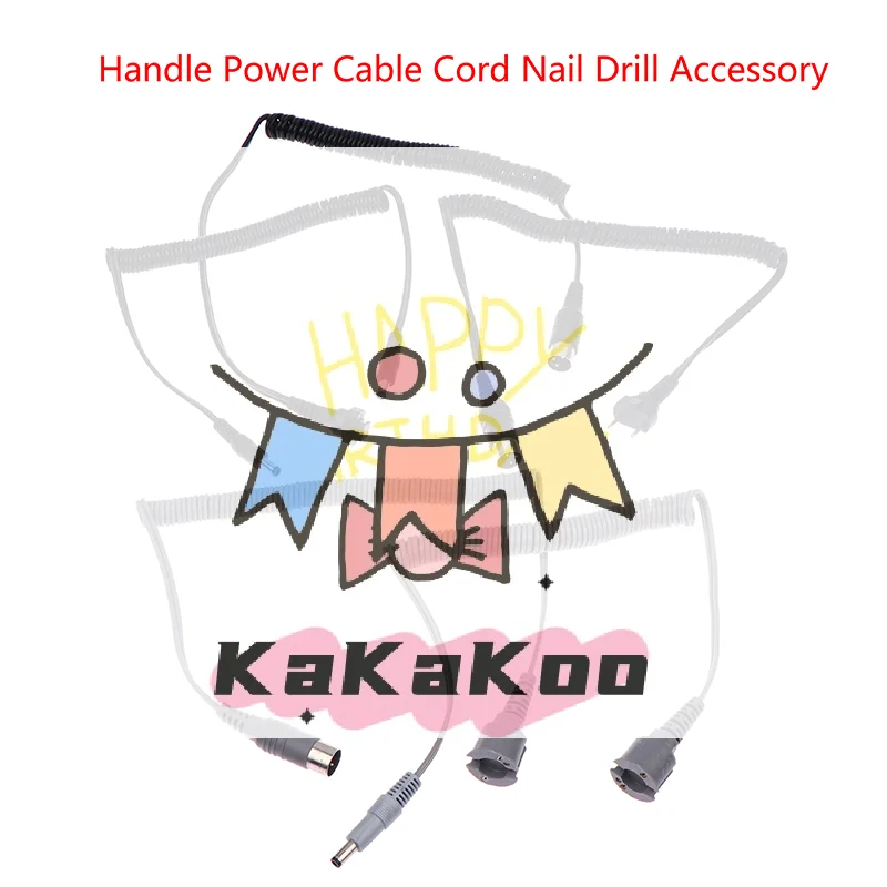 1 قطعة 3 دبوس 9 مللي متر 6 مللي متر ماراثون قوي 210 204 90 105L 102L قبضة كابل الطاقة الكهربائية مانيكير الحفر الملحقات