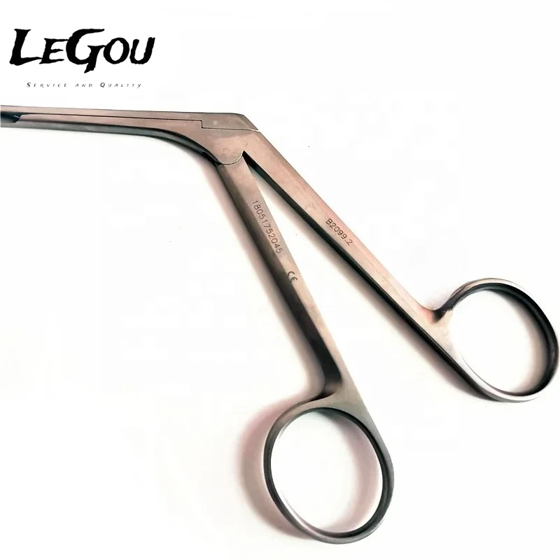 LeGou Professional Nasal Back biting rongeur right opening ENT endoscope