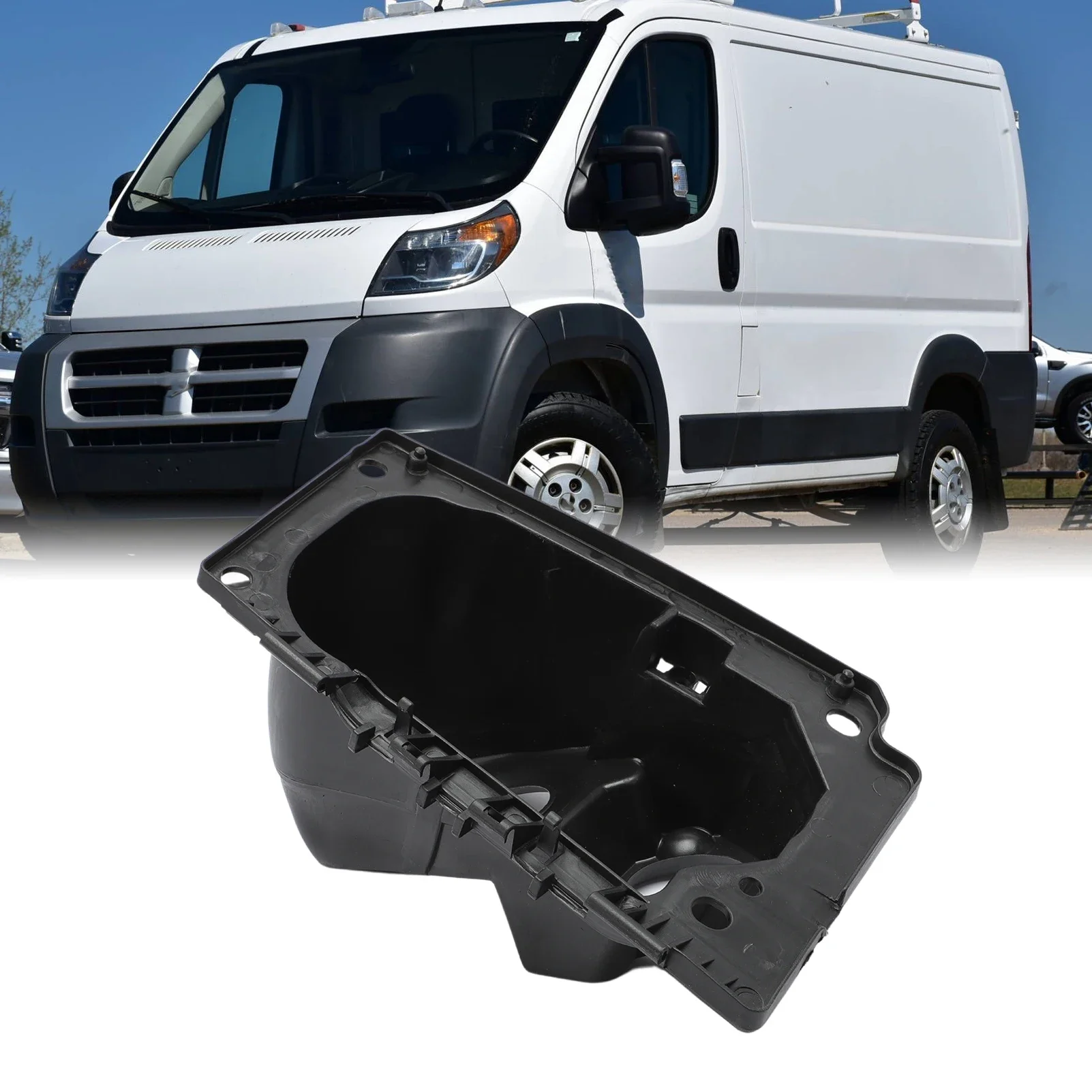 

Car Plastic Black Fuel Filler Door Housing fit for Ram ProMaster 1500 2500 3500 2014-2019 68169762AC