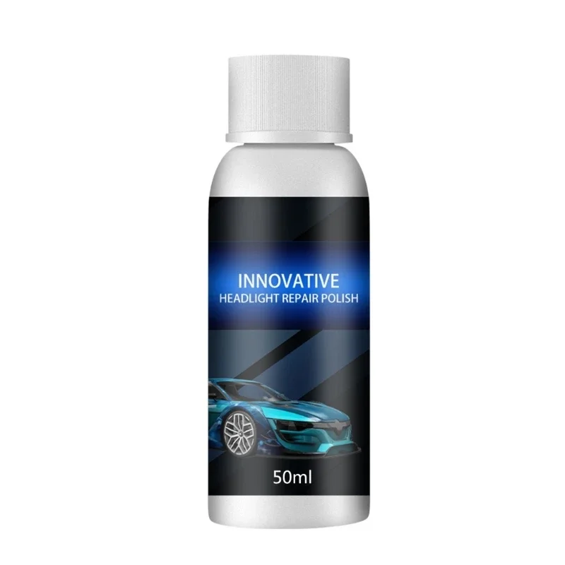 Car Headlight Polishing Agent Scratch Remover Repair Headlight Renewals Polish Liquid Headlight Restoration Set