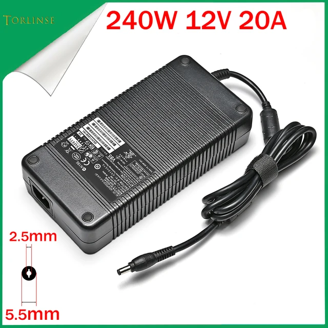 Ładowarka sieciowa 12V 20A 240W AC/DC do przełącznika 24Pin Pico ATX Pcio PSU Car Auto Mini ITX PC Moduł zasilacza dużej mocy ITX Z1