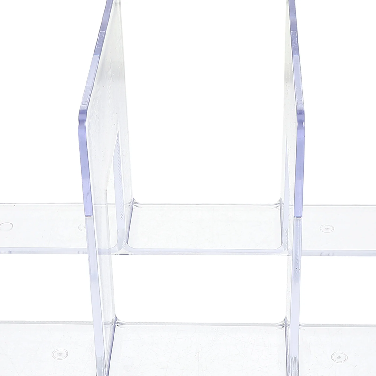 

Clear Acrylic Desktop Book Organizer Creative Bookend for Office Home Use Hanging File Organizer Desktop Bookend