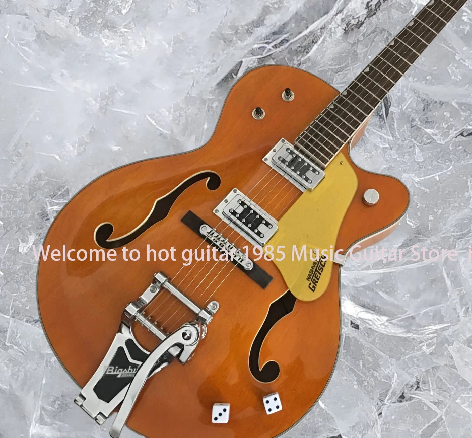 Guitarra eléctrica tipo Ryan Setzer, venta directa al por mayor de fábrica personalizada, proporciona servicio personalizado