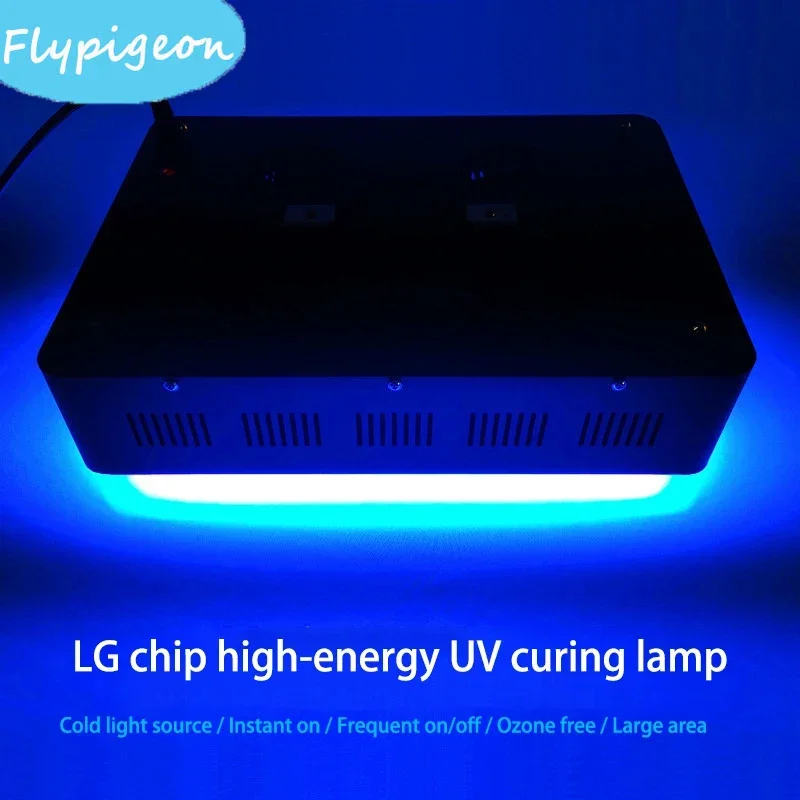 3000W UV Curing Lamp 365nm 395nm 405nm for PCB Green Oil 3D Printing OCA Resin Curing 3D Printing Silk Screen Printing UV Light
