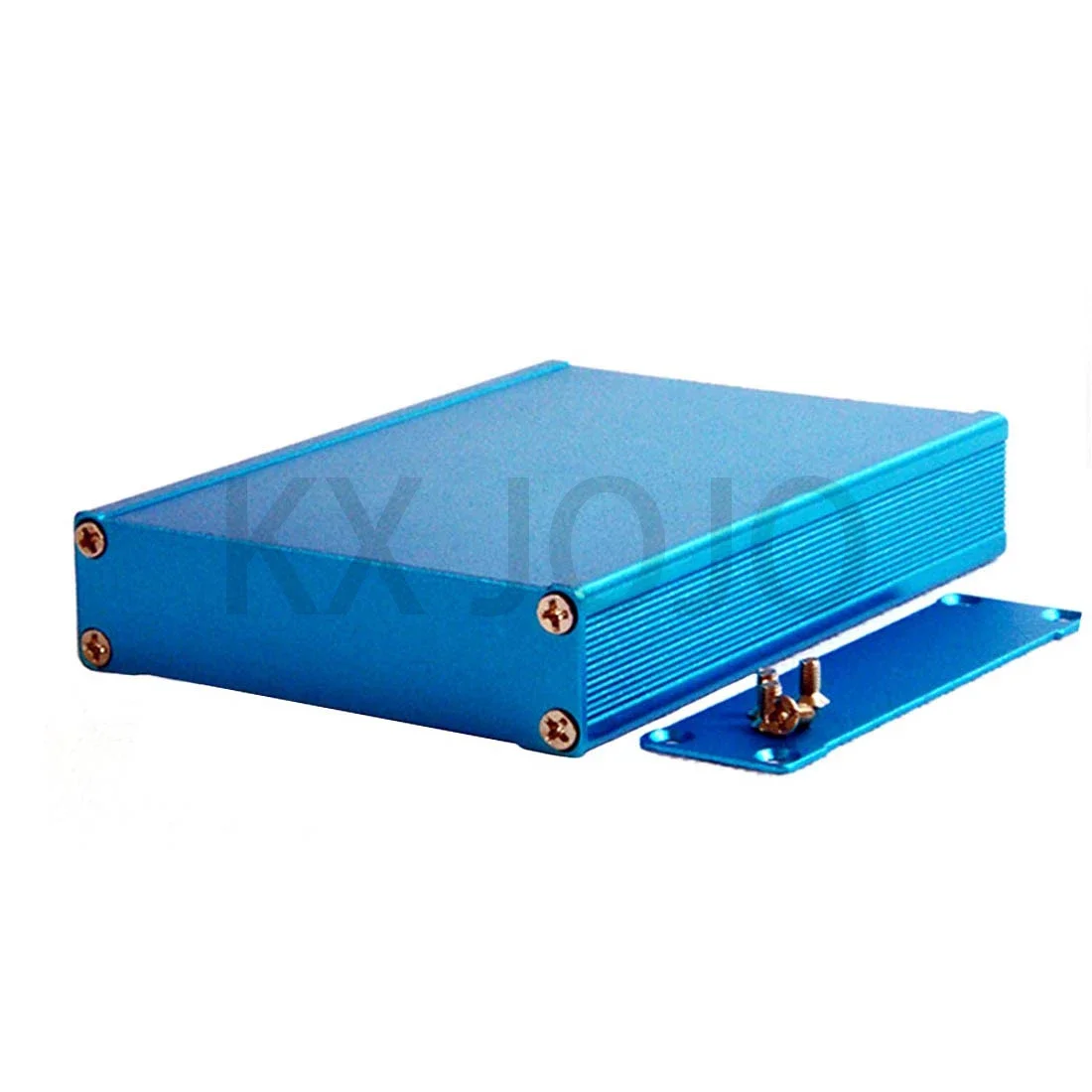 Aluminum Enclosure 80*22*110mm Integrated Electrical Box Type Circuit Board DIY Blue