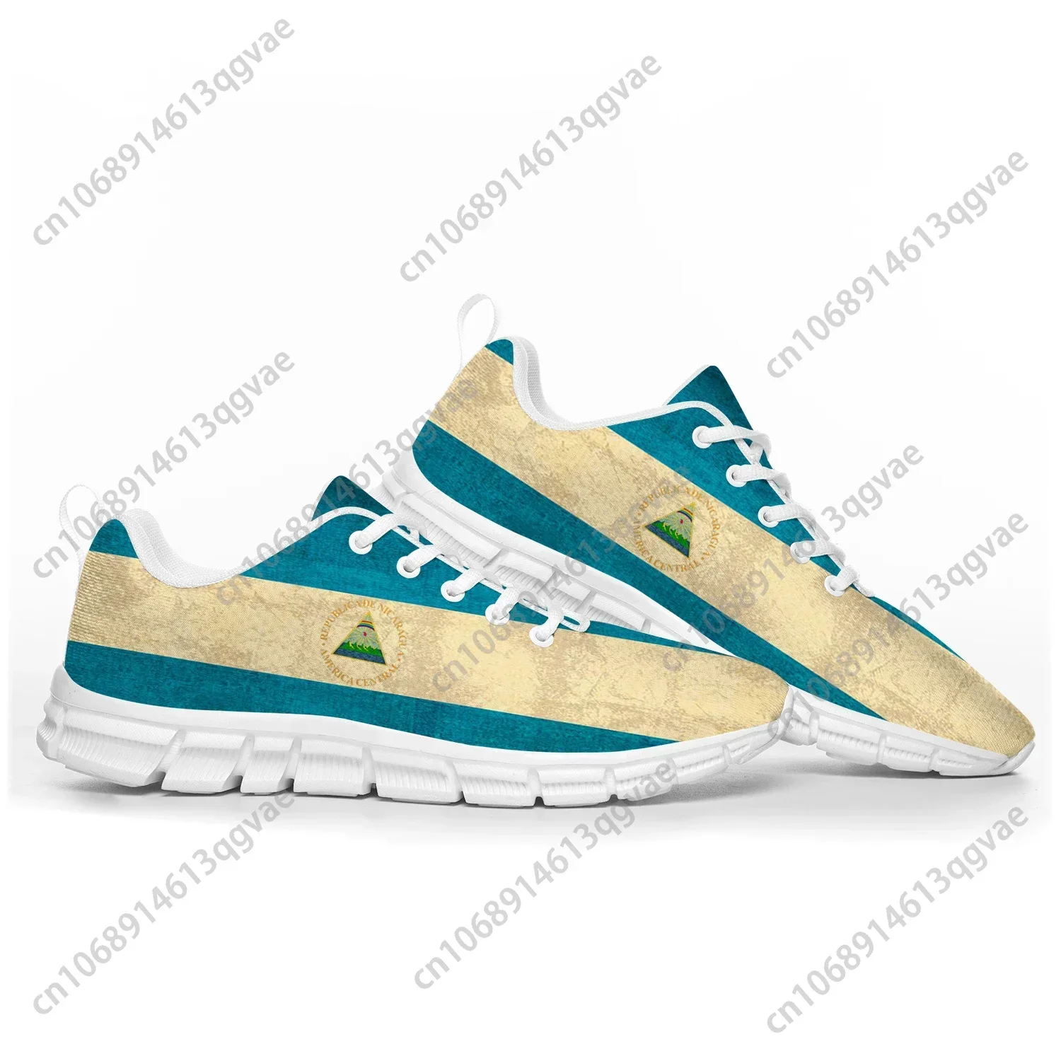 

Nicaraguan Flag Sports Shoes Mens Womens Teenager Kids Children Sneakers Nicaragua Casual Custom High Quality Couple Shoes