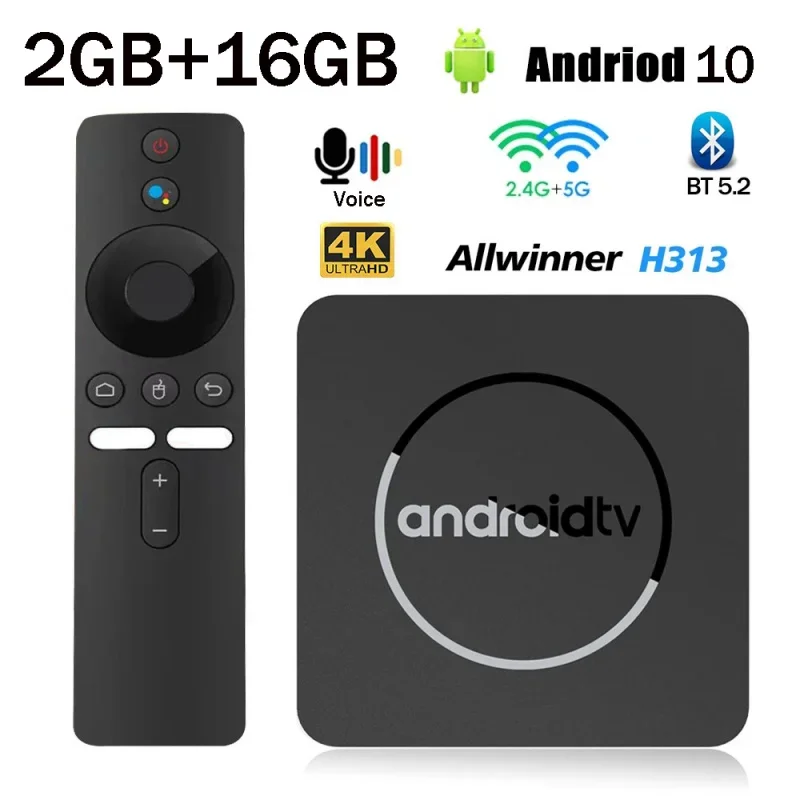 

Q96 ATV Smart ATV Box Android 10 Allwinner H313 Quad core Dual 4G 5G Wifi BT5.2 4K HD Voice Assistant PK Q1 ATV TV Box IPTV