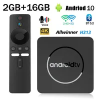 Q96 ATV Smart ATV Box Android 10 Allwinner H313 Quad core Dual 4G 5G Wifi BT5.2 4K HD Voice Assistant PK Q1 ATV TV Box IPTV