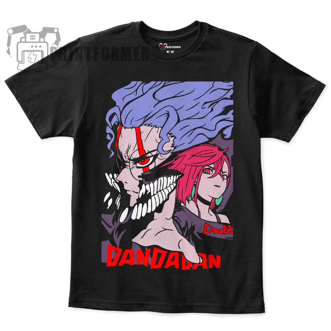 Dandadan Okarun T-shirt,Okarun,Momo Ayase,Anime, Japanese,Cute,Graphic Tee 100 Cotton