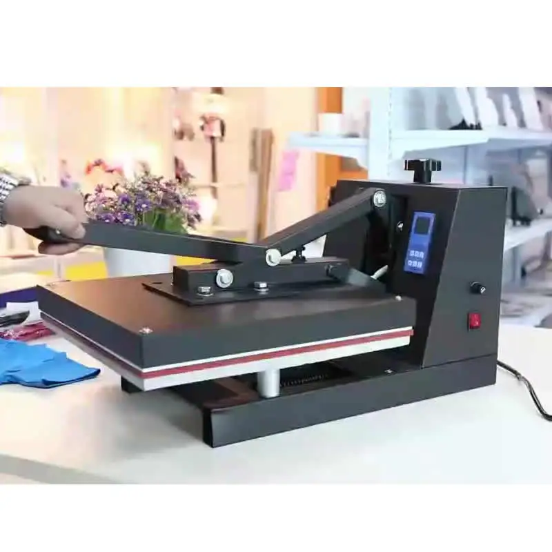 15*15inch T-Shirt Heat Press Machine 38x38cm Heat Transfer Flat Plate Pressing Equipment for Bag Case Puzzle Glass Wood Rock