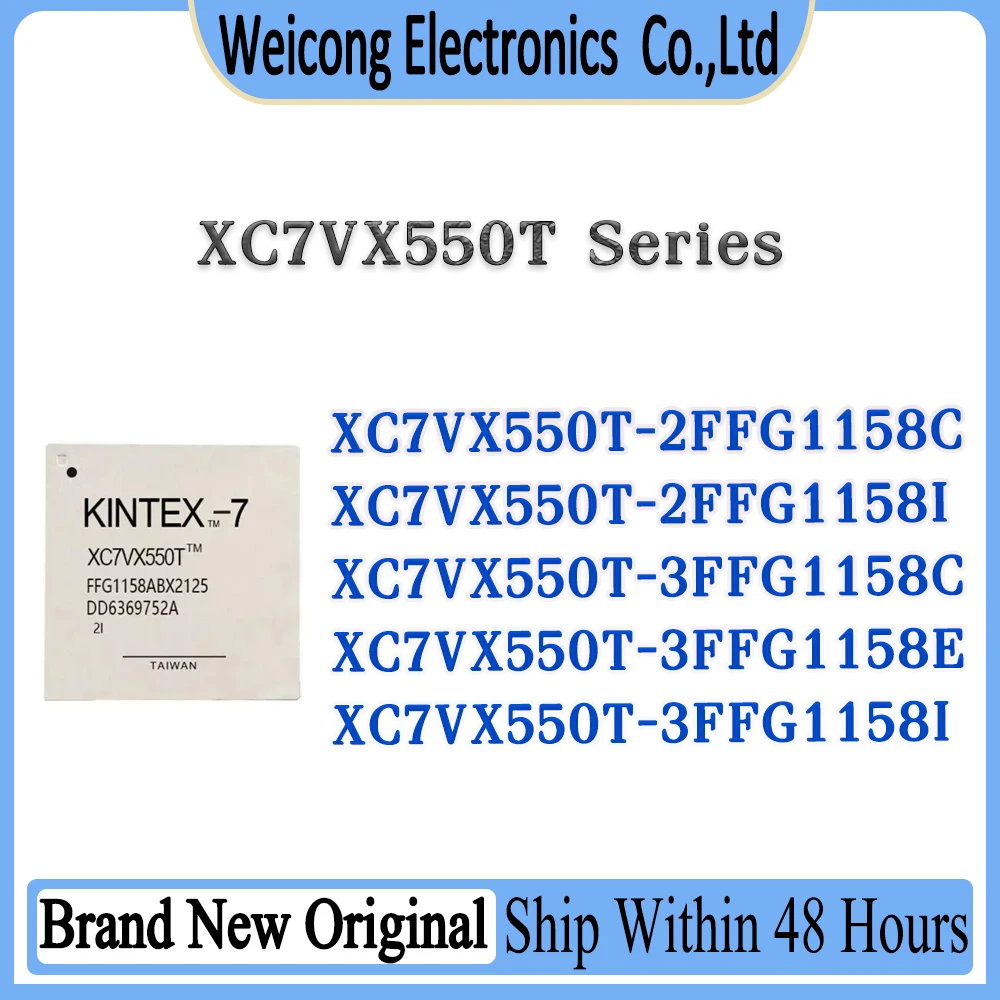 

XC7VX550T-2FFG1158C XC7VX550T-2FFG1158I XC7VX550T-3FFG1158C XC7VX550T-3FFG1158E XC7VX550T-3FFG1158I XC7VX550T IC Chip BGA-1158