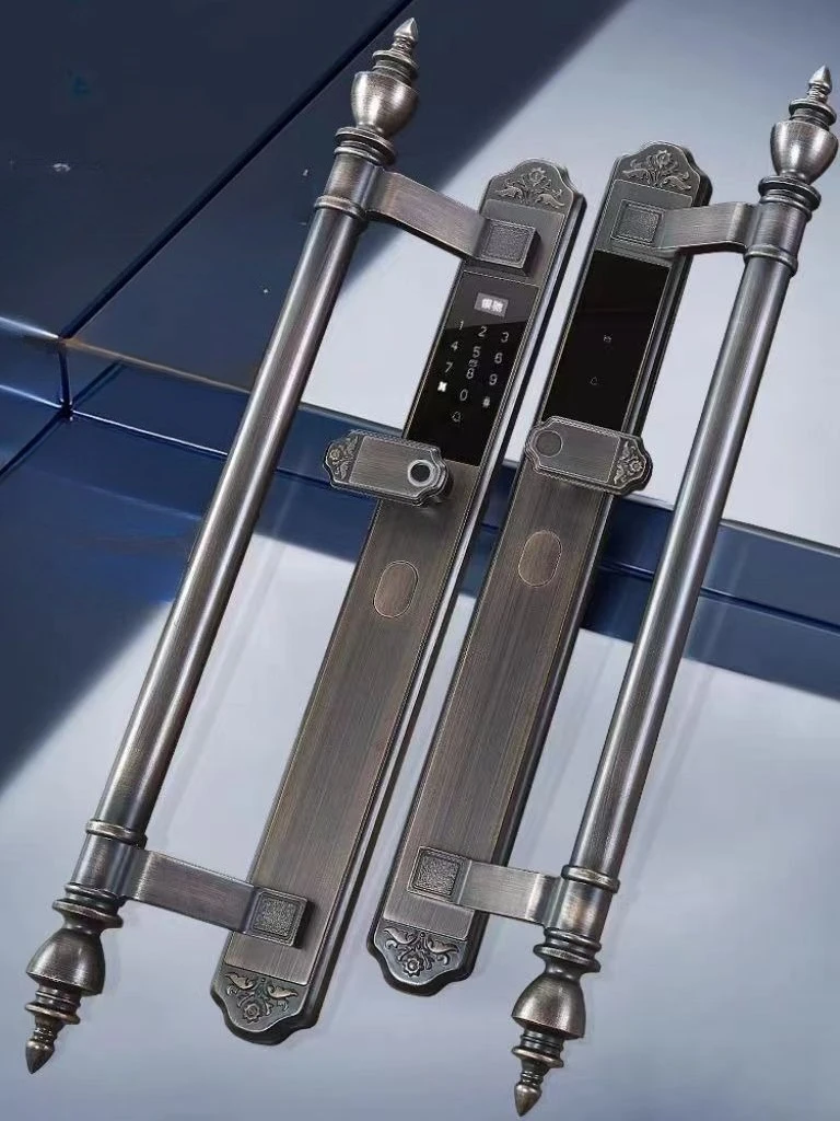 

Villa door fingerprint lock, door smart lock, double door fingerprint lock for rural self-built houses