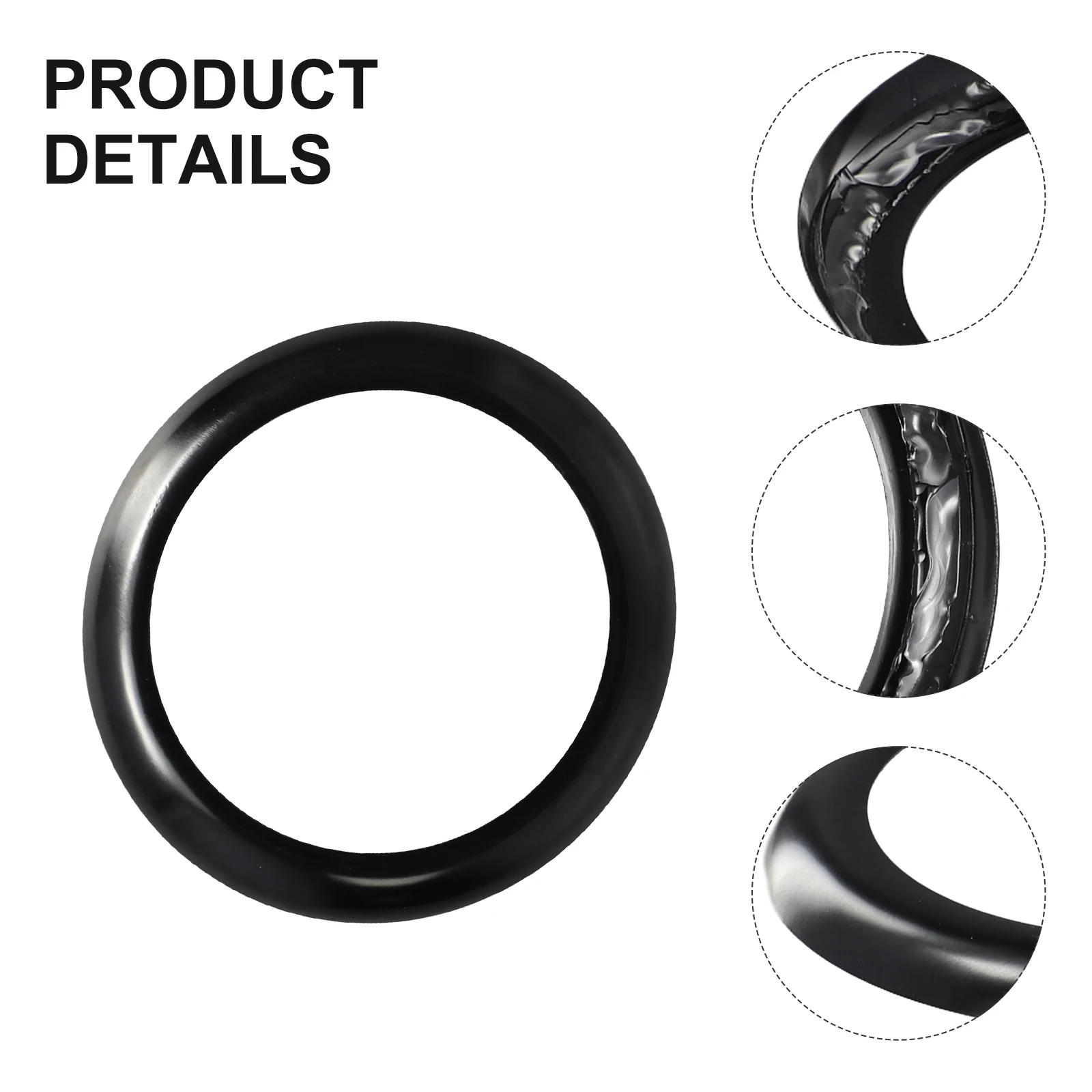 Gloss Black Rear Badge Boot Ring Surround For Bmw F20 F21 1 Series M135i M140i Exterior Parts Decoration Car Accessories