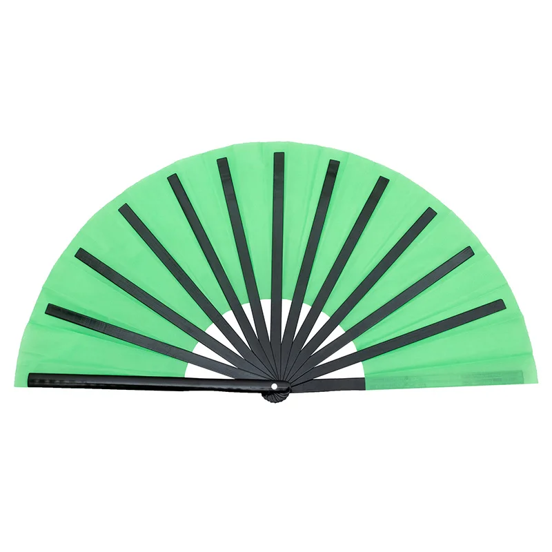 Bamboo Right Hands Fan Tai Chi Performance Fan Martial Arts Fan Kung Fu Fans Cosplay Fan Black Cover China Many Pattern