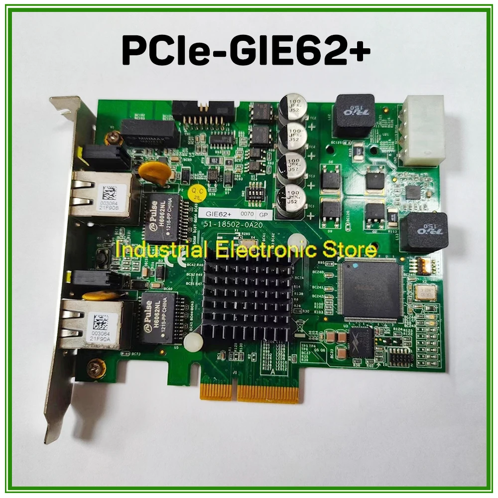 For ADLINK Gigabit Network Frame Grabber 51-18502-0A20 PCIe-GIE62+