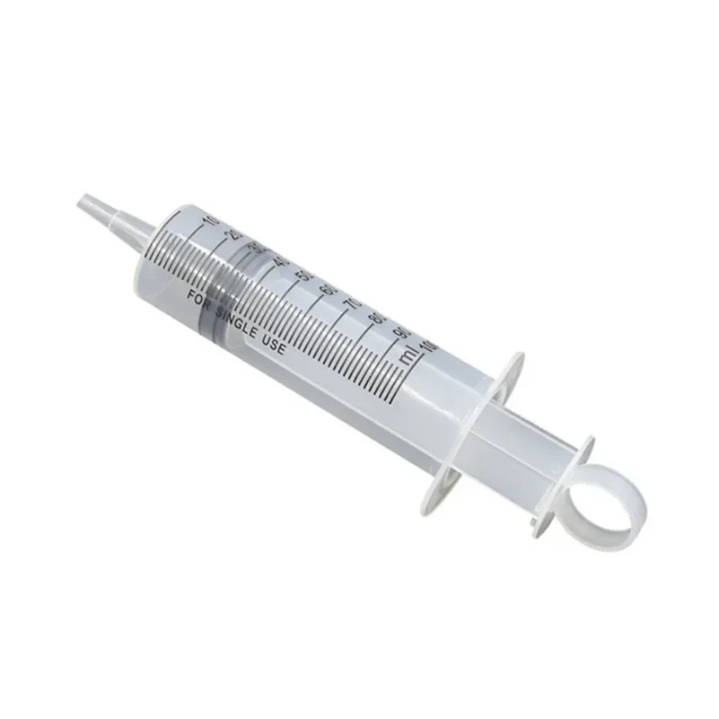 100ml Large Capacity Syringe Oil Suction Tool Pet Dog Cat Feeder Reusable Hydroponic Liquid Analysis Measurement  Booster