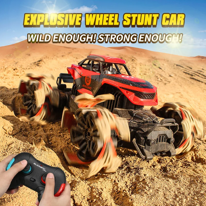 New 1:12 4WD Climbing Off-road RC Car All-terrain High-speed Stunt Remote Contro Car Large Size Electric Toys For Children Gifts