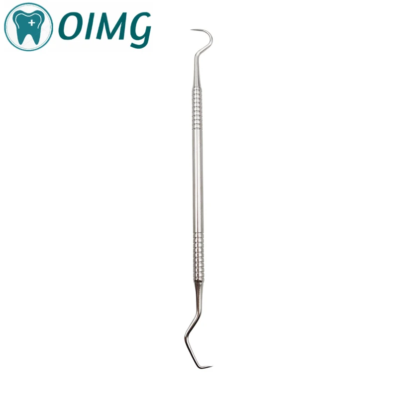 Aço inoxidável Double Ends Dentista, Dentes Higiene Limpa, Explorer Probe Hook, Instrumento Odontológico, Ferramentas de Odontologia, Dentistry Pick