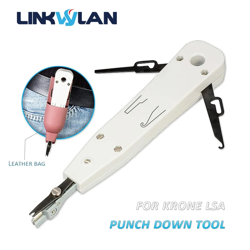 Linkwylan LSA Punch Down Tool do pasków Krone IDC LSA do paneli krosowych i gniazd Keystone