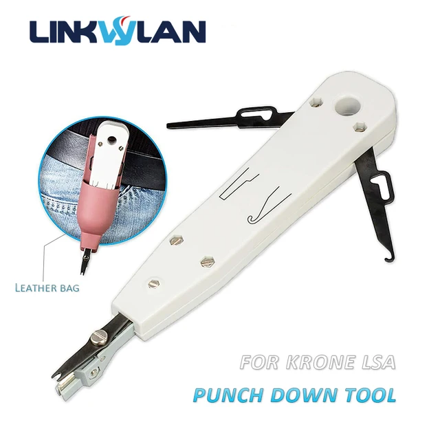 Linkwylan LSA Punch Down Tool do pasków Krone IDC LSA do paneli krosowych i gniazd Keystone