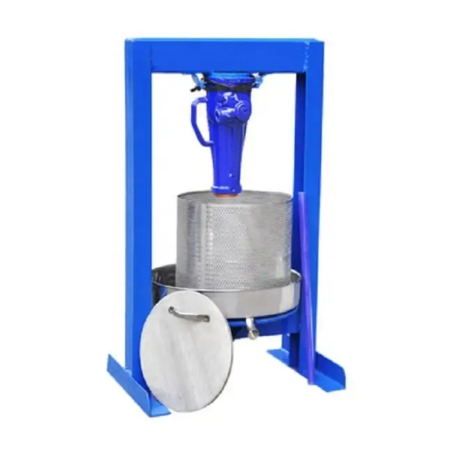 

Dual-Use Commercial & Home Hydraulic Press: Automatic Cold Slow Juicer For , Grape, Cherry, Lemon, And Vegetable Pure Juice