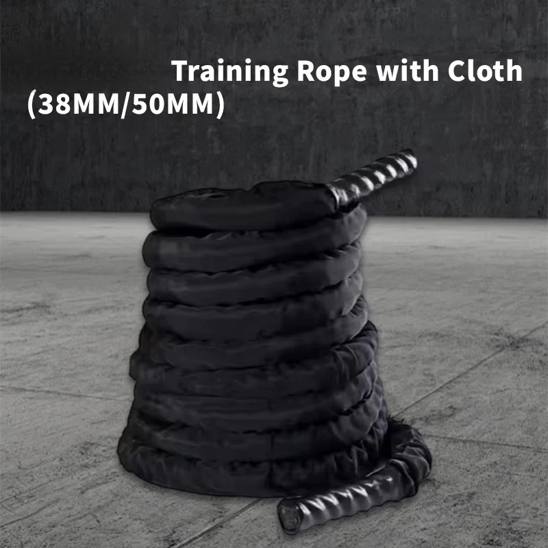 Heavy-duty Power-guided Rope, Optional Cloth, For Cardio Core Strength Training And Sports Training Rope