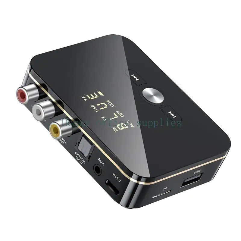 K43B Bluetooth-совместимый 5,0 адаптер 3,5 мм аудио-резист