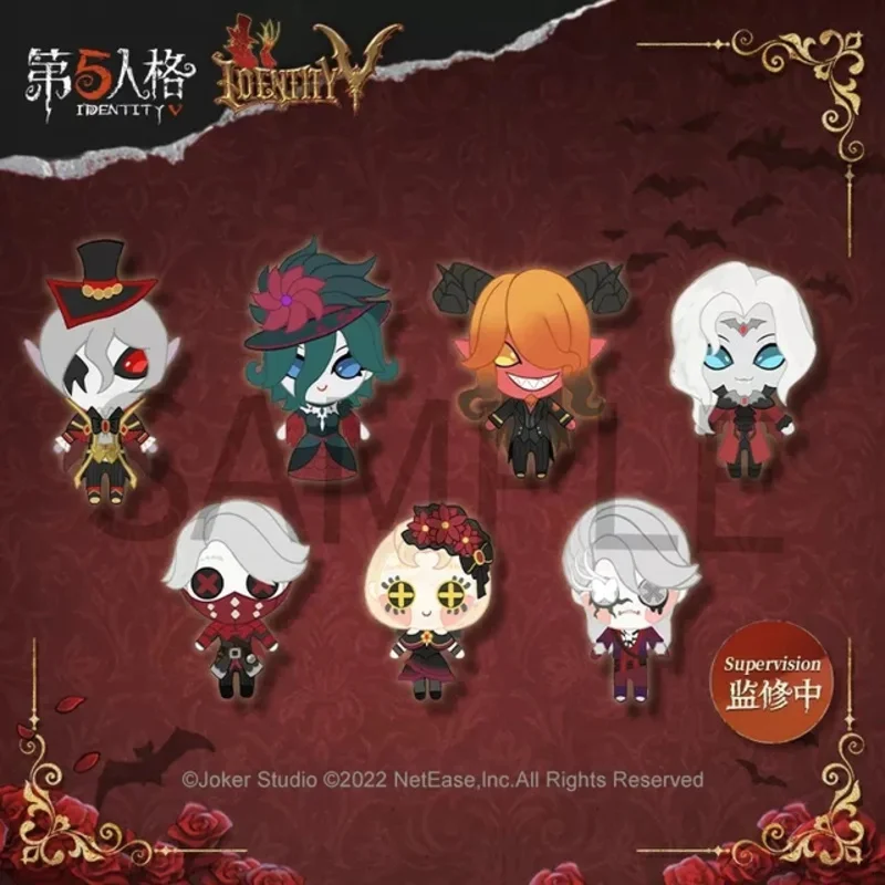 اللعبة الرسمية الهوية الخامس الأصلي جوزيف ماري إميلي داير أنطونيو جاك ايسوب كارل نايب أفخم دمية قلادة تأثيري أغطية الرأس AO8810