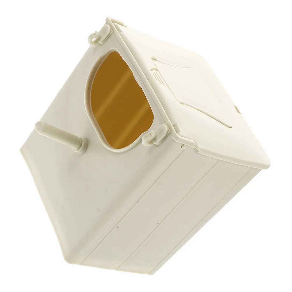 

Bird Breeding Box Nesting House Plastic Parrot Cage Garden Courtyard Pet Shop Home Balcony Safe Environment Small Parrots