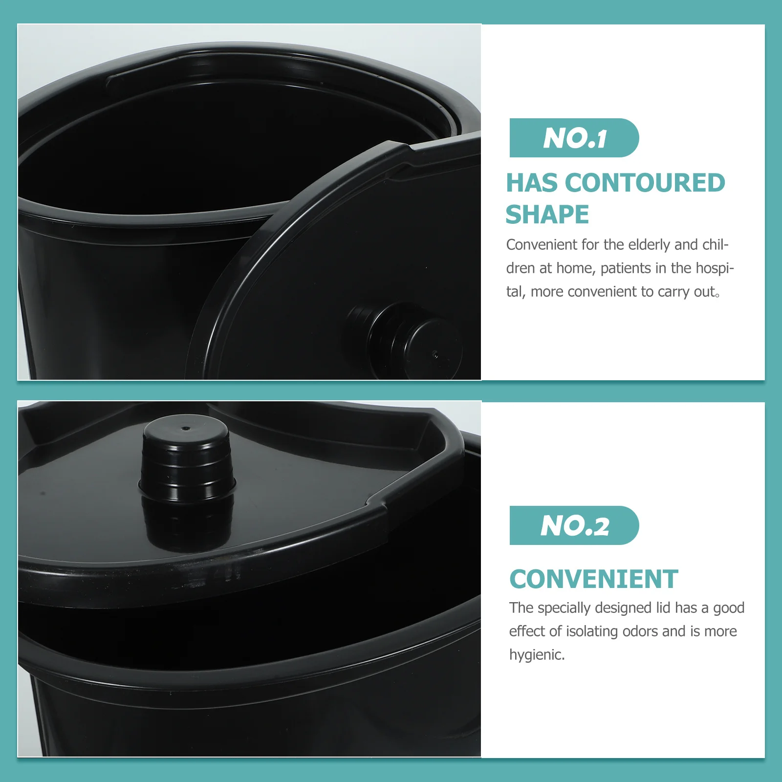 

Камерный горшок, пластиковая плювательница, крышка, портативный туалет, прочный, удобный, для пожилых детей, для пациентов, для дома, в ванной комнате