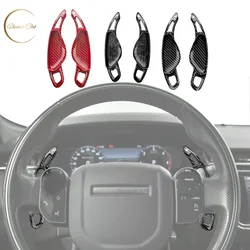 Paddle Shifter for Range Rover Sport Velar Evoque Accessories Imitation Carbon Fiber for Land Rover Discovery Steering Wheel