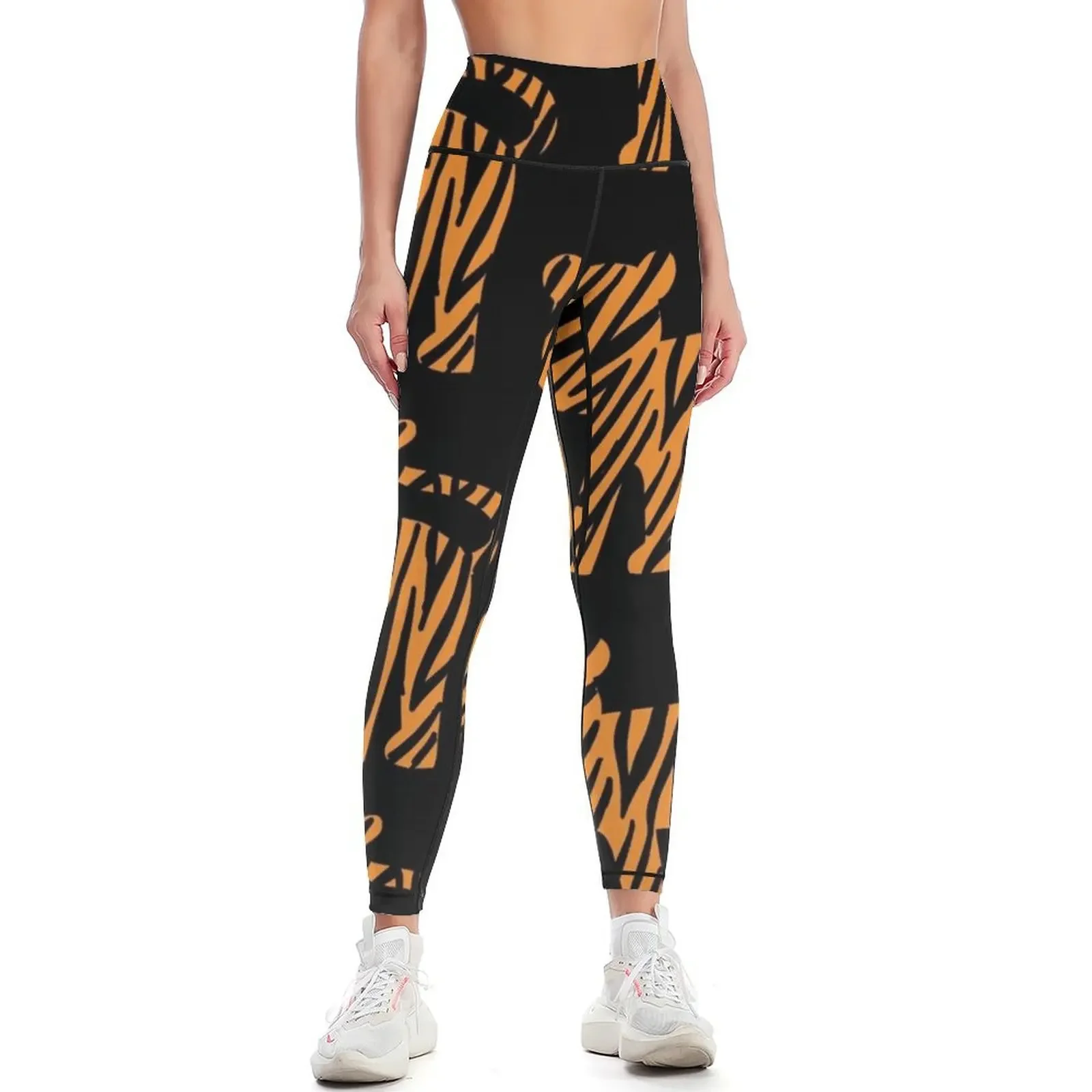 

Year of the Tiger Leggings fitness set gym trousers jogging pants sporty woman gym Womens Leggings