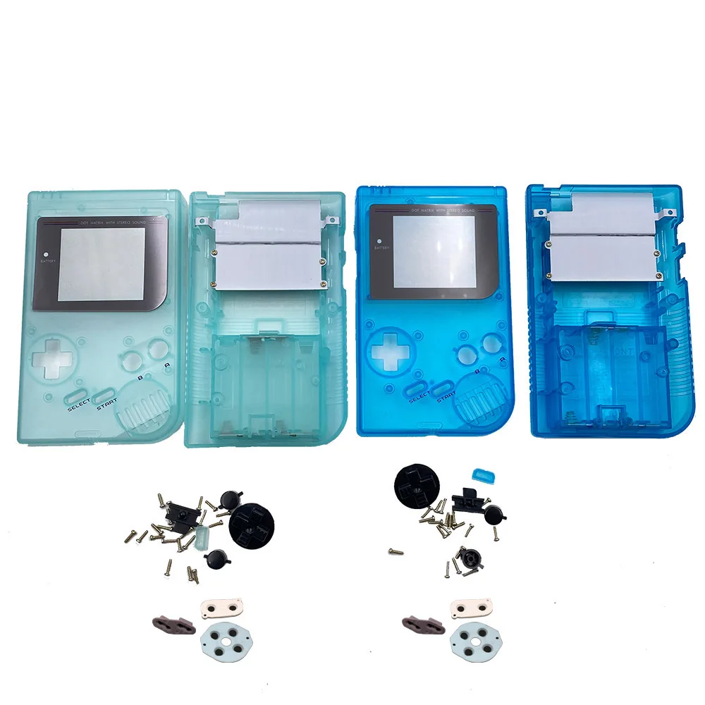 High Quality Classic Housing Shell Case For Gameboy GB Class Game Console Shell for GB GBO DMG With Buttons and Conductive pads