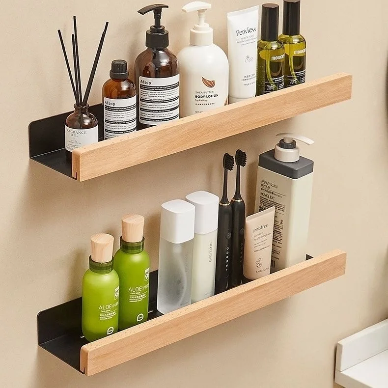 

Bathroom shelf Storage rack,non perforated vanity Shelf Wall-Mounted Storage rack wall mounted bathroom organizer toile Repisas