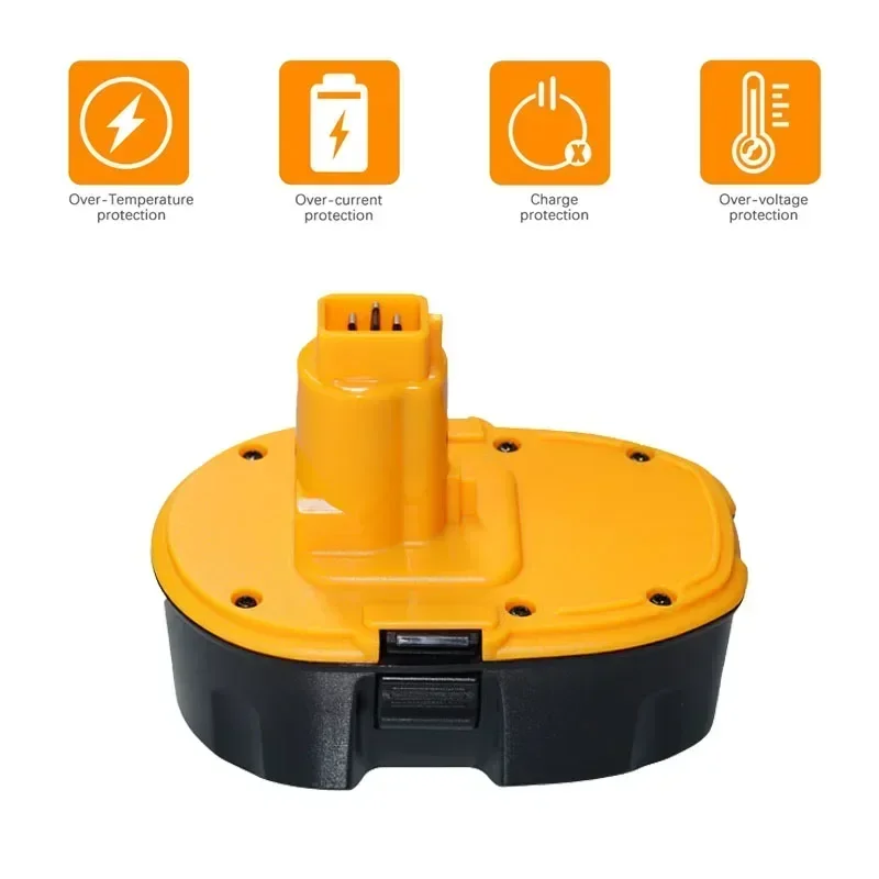 18V Ni-MH Tool Battery Multiple Capacities｜6.8/9.8/12.8Ah for All XRP Cordless Power Tools