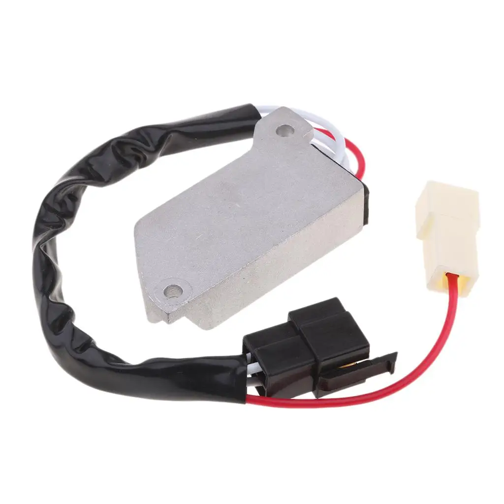 Retificador Regulador de Voltagem 12V Metálico de Reposição para Motocicletas, Retificador Regulador de 5 Pinos para Yamaha Virago XV 535