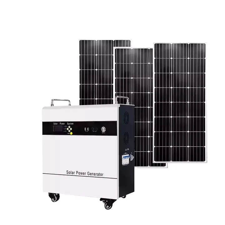 Solar generator 5000 watts energy storage 5Kw generator solar all-in-one solar power generation system