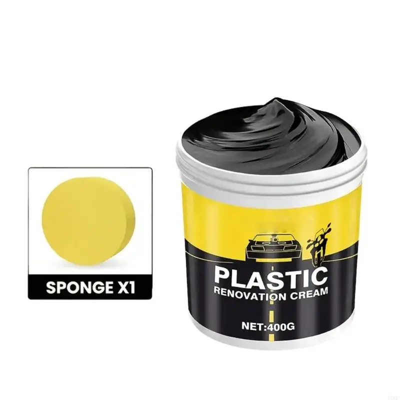 

2025 New Car Plastic Restorer Coating Paste Auto Plastic Rubber Exterior Repair Clean Restoration Paste